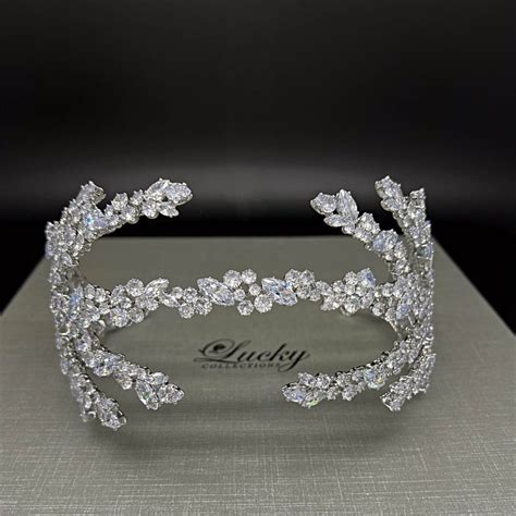 Gracian Headband For Bride Quinceanera Headband Sparkly Etsy