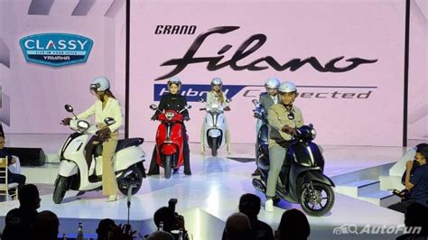 Yamaha Grand Filano Hybrid Connected Lancar Di Indonesia Gaya