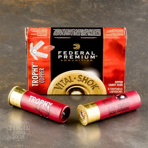 Gauge Sabot Slug Ammo For Sale By Federal Rounds