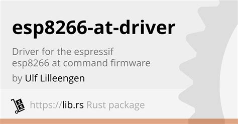 Esp8266 At Driver Embedded Dev In Rust Lib Rs