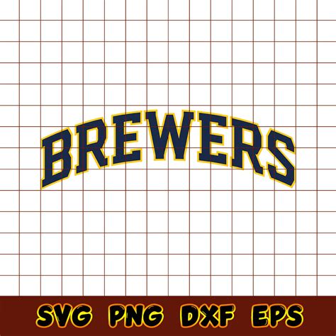 Milwaukee Brewers Team Svg Milwaukee Brewers Svg Mlb Logo Inspire