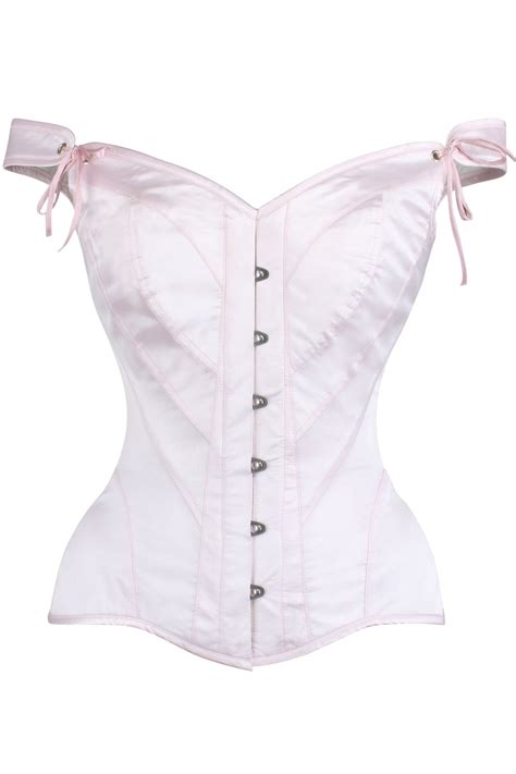 Pale Pink Sleeved Corset Corset Story Uk