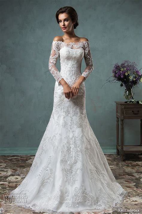 Long Sleeve Mermaid Wedding Dresses Pinterest Bestweddingdresses