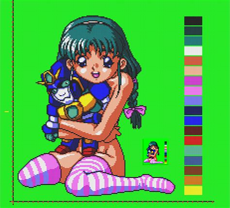 Pin By Vanessa Hernandez On Hama Manga Pixel Art Sexy Anime Beading