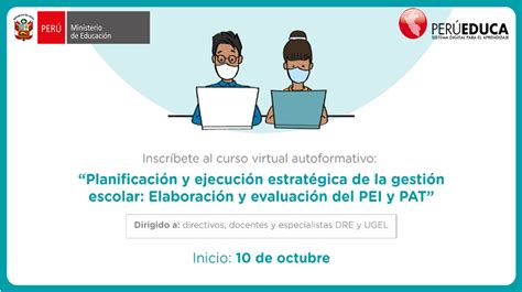 MINEDU Curso Autoformativo Planificación y ejecución estratégica de