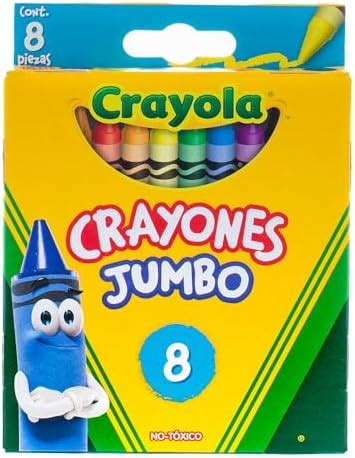 Crayola Crayon Jumbo Paquete De Amazon Mx Juguetes Y Juegos