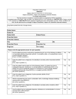 Fillable Online Prior Authorization Pa Form For Tofacitinib Fax