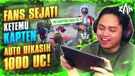 Fans Sejati Ketemu Kapten Auto Dapat Uc Pubg Mobile Indonesia