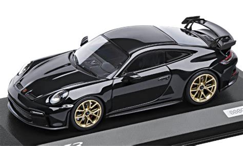 Porsche 992 Gt3 Noire Miniature Voiture Miniature