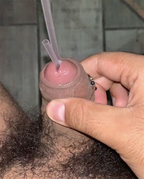 Small Straw In Urethra