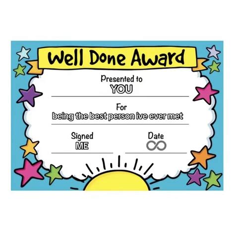 Best 12 FREE Printable Certificates for Kids – Artofit