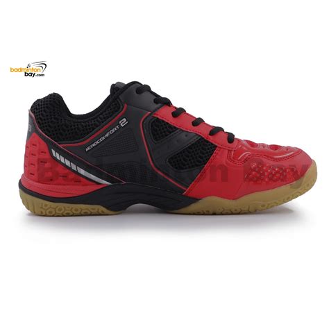 Yonex Aero Comfort Red Black Badminton Shoes With Tru Cushion Technology