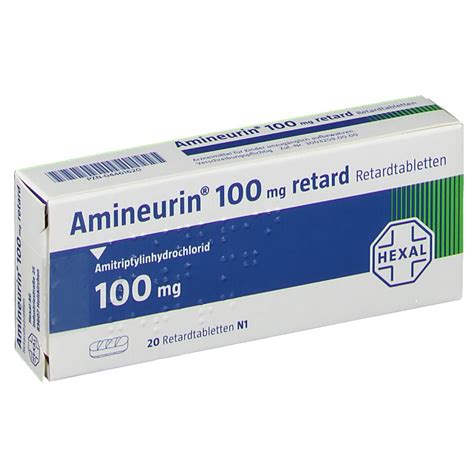 Amineurin 100 Mg Retard 20 St Mit Dem E Rezept Kaufen Shop Apotheke