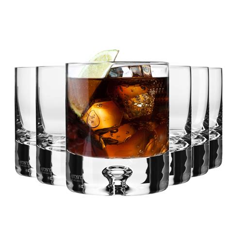 Szklanki Do Whisky Legend Krosno Szt Ml Handmade Z Grubym Dnem