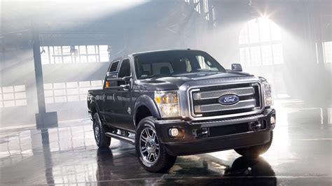 Gray Ford F 250 Pickup Truck Ford F 250 Ford Pickup Trucks Car Hd Wallpaper Wallpaper Flare