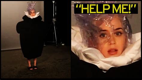 Katy Perry Shows Off Platinum Blonde Locks For Vogue And Likens Donald Trump To Her Oppressive