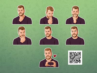 Emoji Stickers for Telegram by Alex Hliv on Dribbble