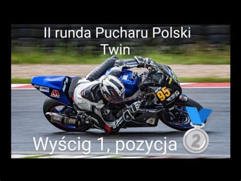 Wyścigowy Motocyklowy Puchar Polski Wyścig Twin nr 3 tor Poznań