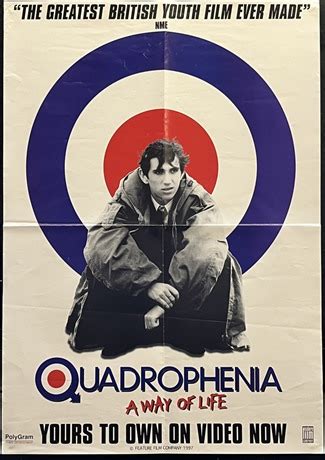 Quadrophenia Poster, Video Poster, 1998