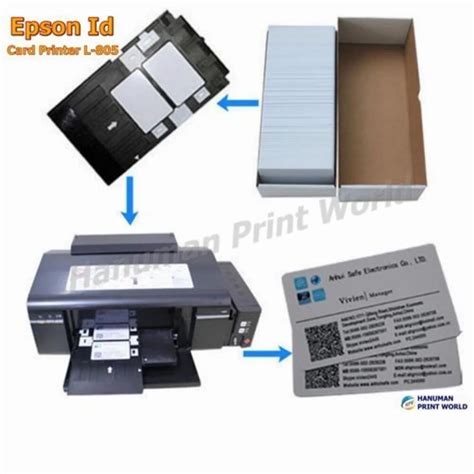 Epson L Printer With Pvc Setup At Aadhar Card Printing