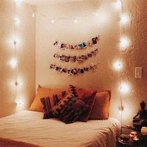 Awesome Bedroom Aesthetic Bedroom Inspiration Fairy Lights Photos