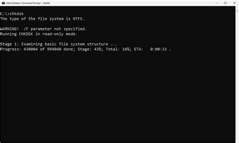 How To Use The Chkdsk Command In Windows