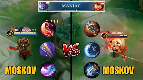 MOSKOV VS MOSKOV MOSKOV MAGE BUILD 2023 MOBILE LEGENDS YouTube