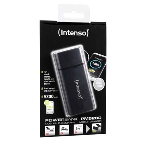 Intenso Powerbank Pm Black Bikeinn