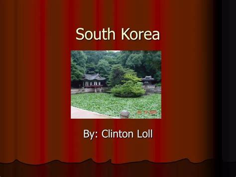 Ppt South Korea Powerpoint Presentation Free Download Id5129427