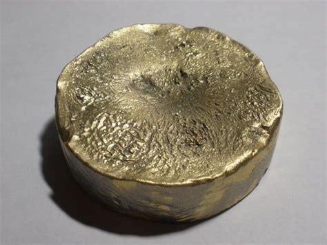 Brass Casting - Got Nice Ingot | It cast, Ingot, Brass