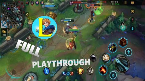 Lol Wild Rift Mobile 2020 Playthrough Apk For Android Download