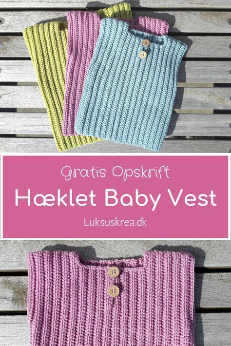 H Klet Babyvest Luksuskrea H Kling Og Strik H Kling