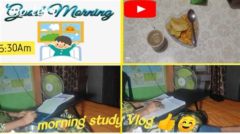 Morning Study Vlog 👍☺️ Ps Study Vlog 👍 Youtube