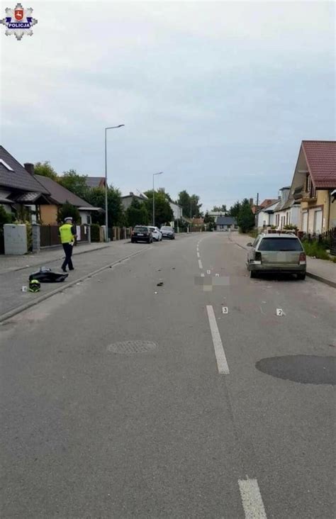 Miertelny Wypadek Motocyklisty Zgin Latek Lubelskie Nasze Miasto