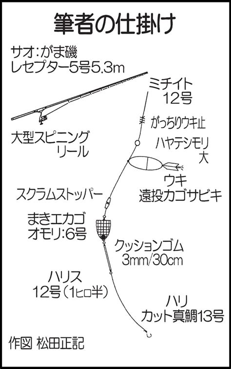 夜磯でのカゴ釣りで50cmシブダイ サオ1本のタナでヒット【鹿児島】