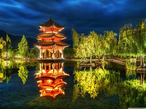 Pagoda Wallpapers - Top Free Pagoda Backgrounds - WallpaperAccess