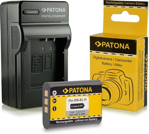 Novit In Caricabatteria Batteria Come Nikon En El Olympus Li