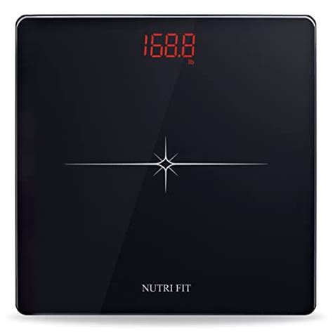 Nutri Fit Digital Scale For Body Weight Precision Bathroom Weighing