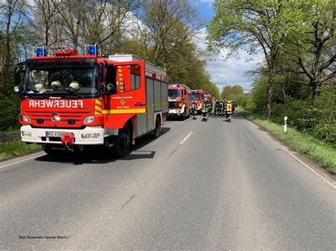 Schwerer Verkehrsunfall Einsatzbericht Voerde