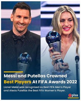 Messi And Putellas Crowned Best Players At FIFA Awards 2022 Pixstory