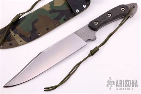 Woodland Bowie Arizona Custom Knives