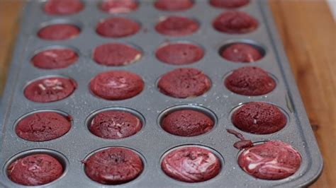 Red Velvet Cheesecake Brownie Bites Recipe In The Kitchen With Matt