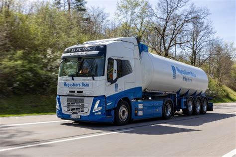 Augustiner Logistik Setzt Auf Elektrische Lkw Von Volvo Volvo Group