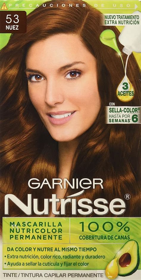 Garnier Nutrisse 3202 Tinte Nuez Tono 53 1 Pieza Pack Of 1 Amazon