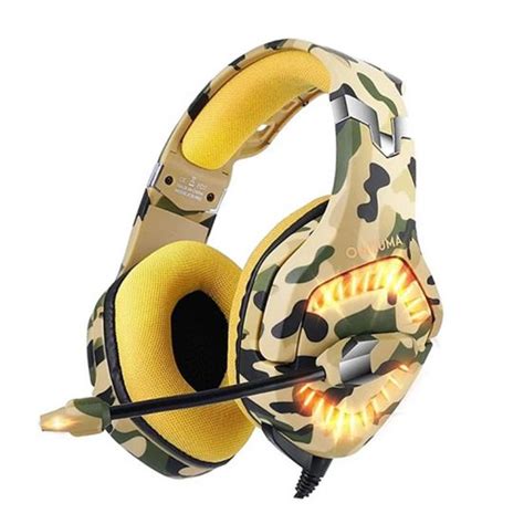 Onikuma Headphone Gaming Wired K B Pro Camouflaged