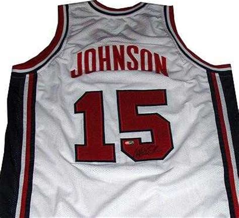 Magic Johnson autographed Jersey (Team USA)