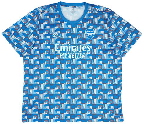 Arsenal X Tfl Adidas Prematch Shirt Xxl