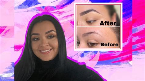 How I Tint My Eyebrows At Home Youtube