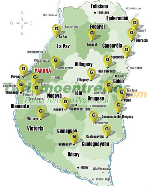 Estaciones de GNC en ruta 12 y 14 Entre Ríos