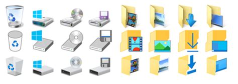 The Icon Evolution In Windows 10